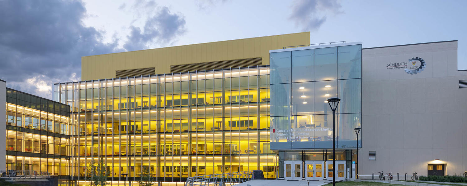 About the faculty Schulich School of Engineering University of Calgary